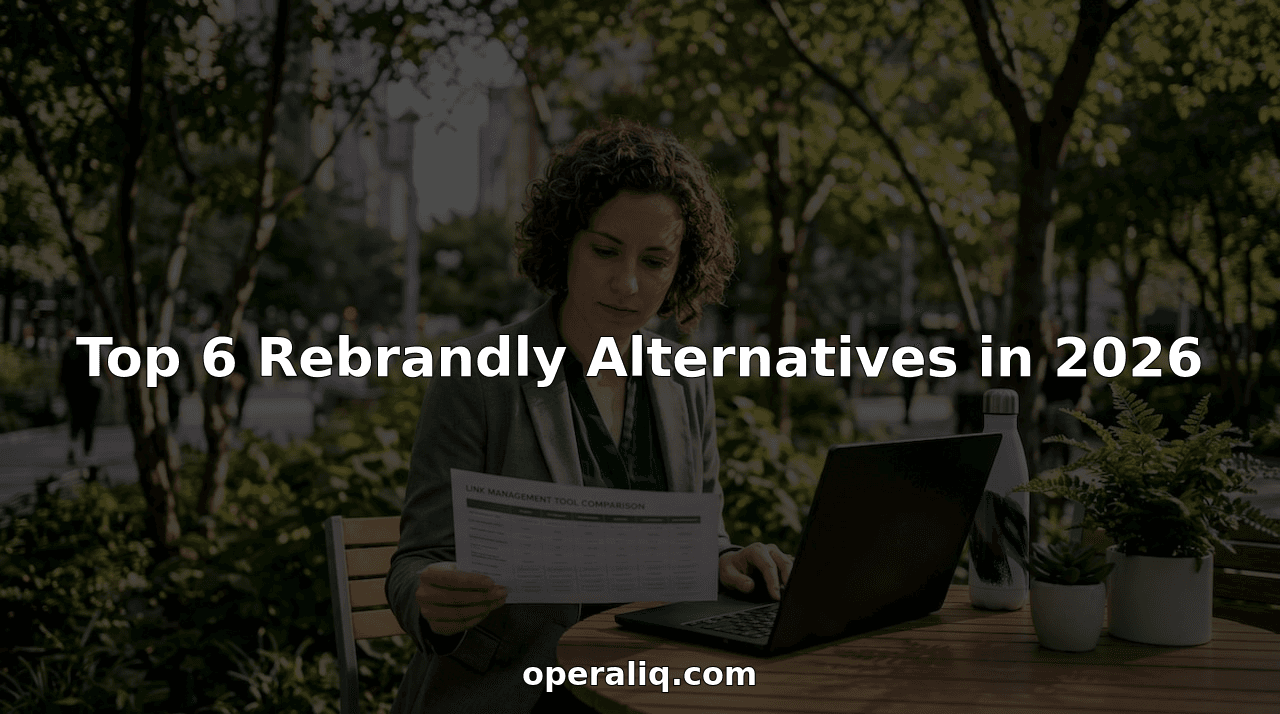 Top 6 Rebrandly Alternatives in 2026